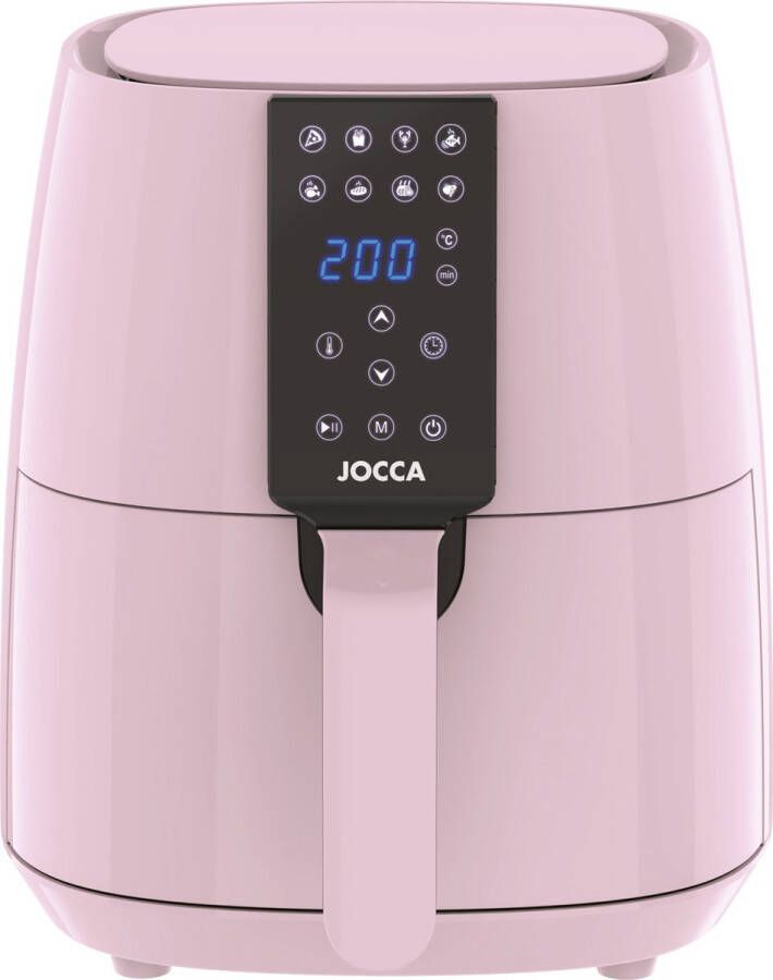Jocca Sweet Airfryer Heteluchtfriteuse Airfryers Air Fryer 3.8L Roze 2326P