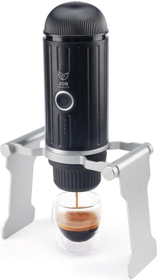 JOR Products JOR s Draagbare Espressomachine Inklapbare Standaard