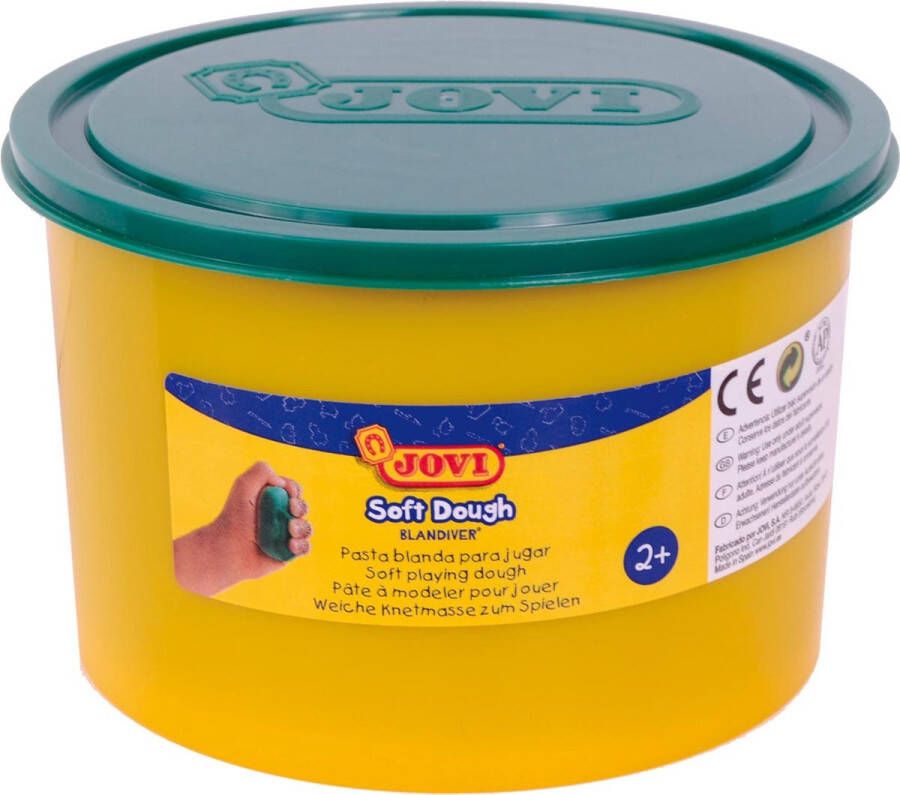 Jovi boetseerpasta Soft Dough 460 g groen 5 stuks