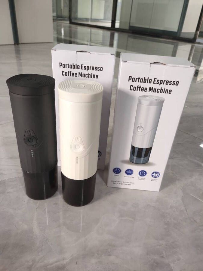 JT Products JT s Draagbare Elektrische 2-In-1 Espressomachine Oplaadbaar Capsules En Gemalen Koffie Warmt Op Koffiemaker Nespresso Draagbare Koffiemachine Reis En Camping Koffiezetapparaat Koffiemaatje - Foto 3