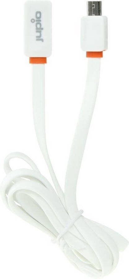 Jupio Flat Cable Micro USB to USB WHITE 1M