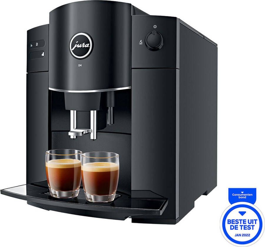JURA D4 Volautomatische espressomachine Piano Black