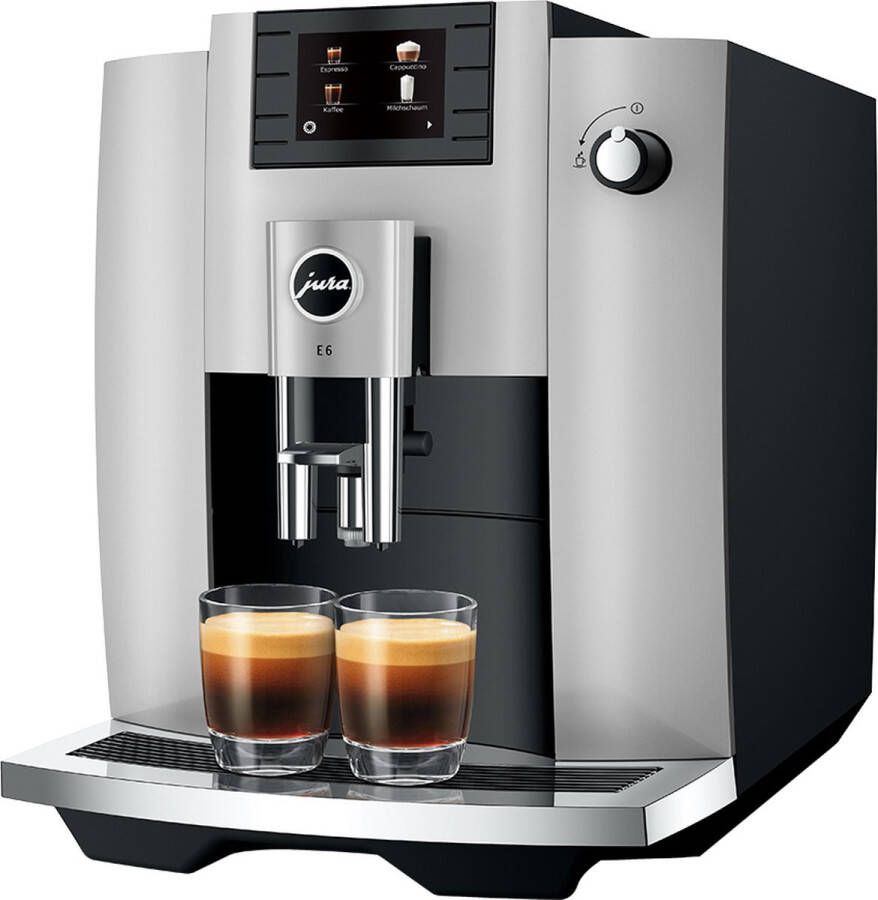 JURA E6 Platina (EC) Model 2022 volautomatische espressomachine