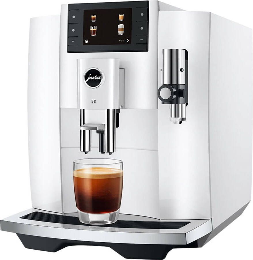 JURA E8 Piano White (EC) Volautomatische espressomachine