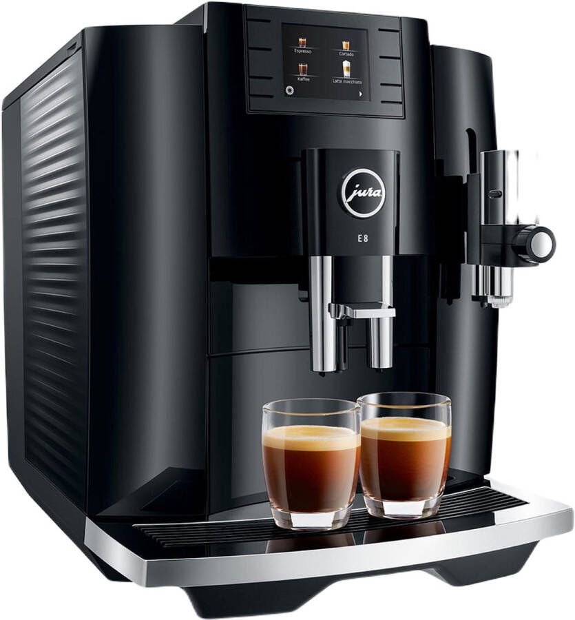 Jura Espresso E8 Piano Black (EB) OP=OP | Espressomachines | Keuken&Koken Koffie&Ontbijt | 7610917153558 - Foto 2