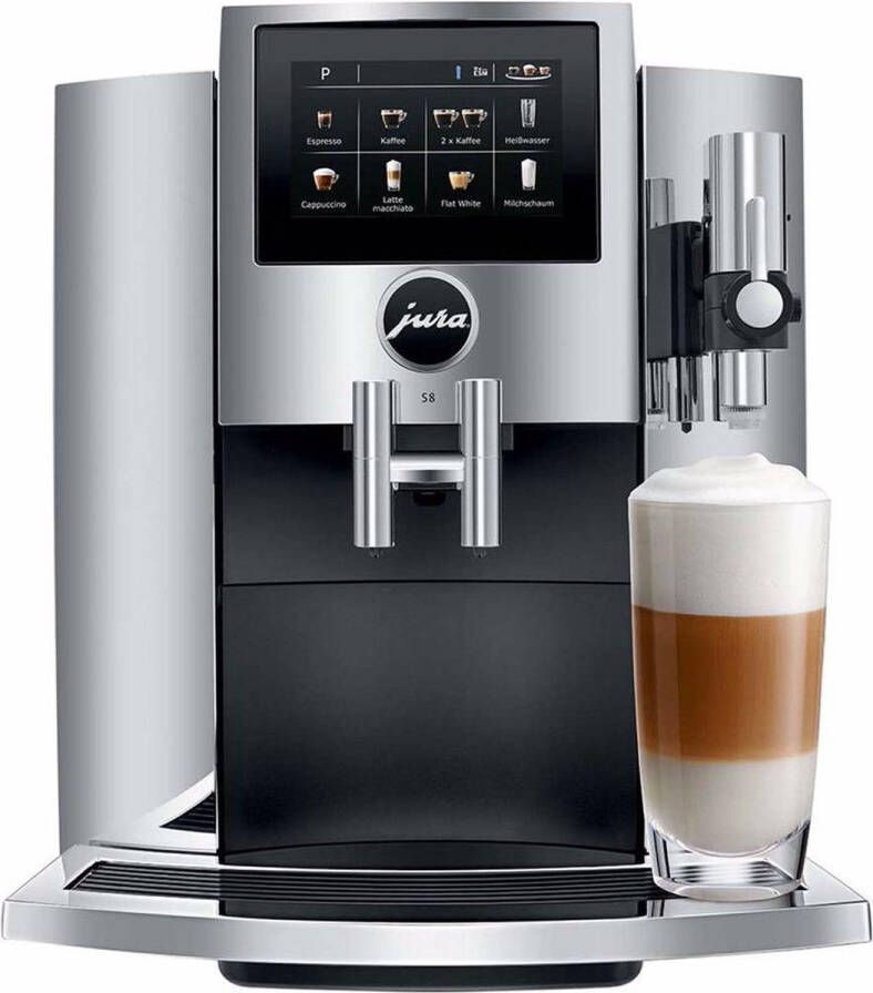 Jura Espresso S8 Chrome (EA) | Espressomachines | Keuken&Koken Koffie&Ontbijt | 7610917153800 - Foto 2