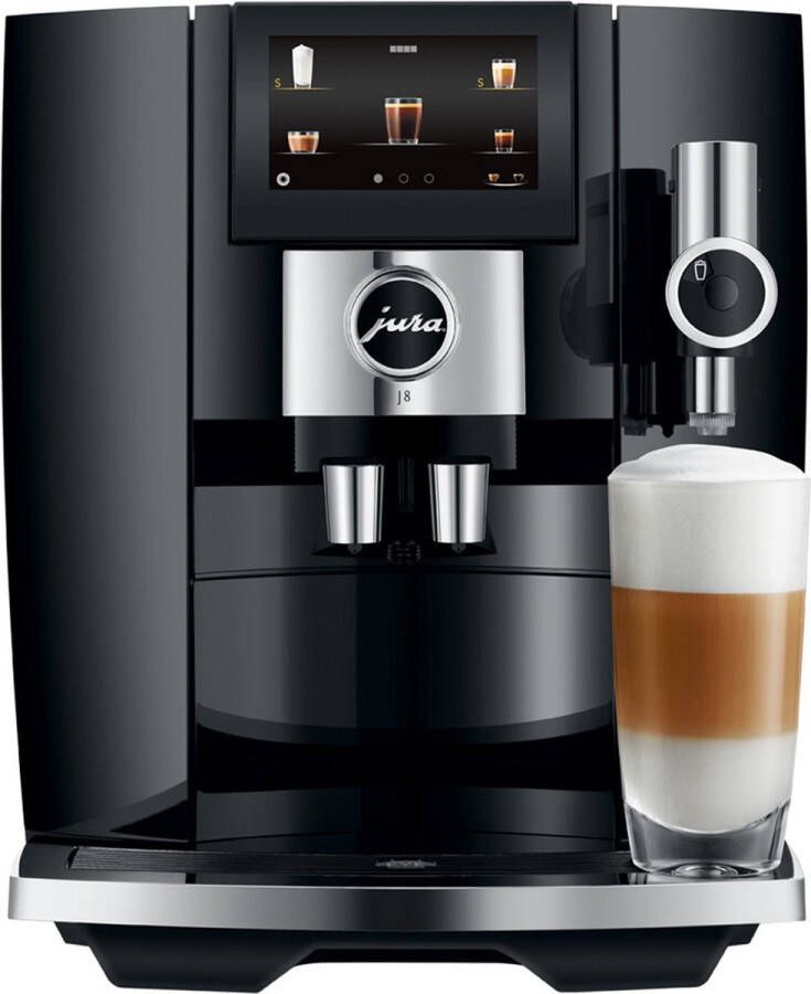 Jura Espresso J8 Piano Zwart | Espressomachines | Keuken&Koken Koffie&Ontbijt | 7610917154579 - Foto 2