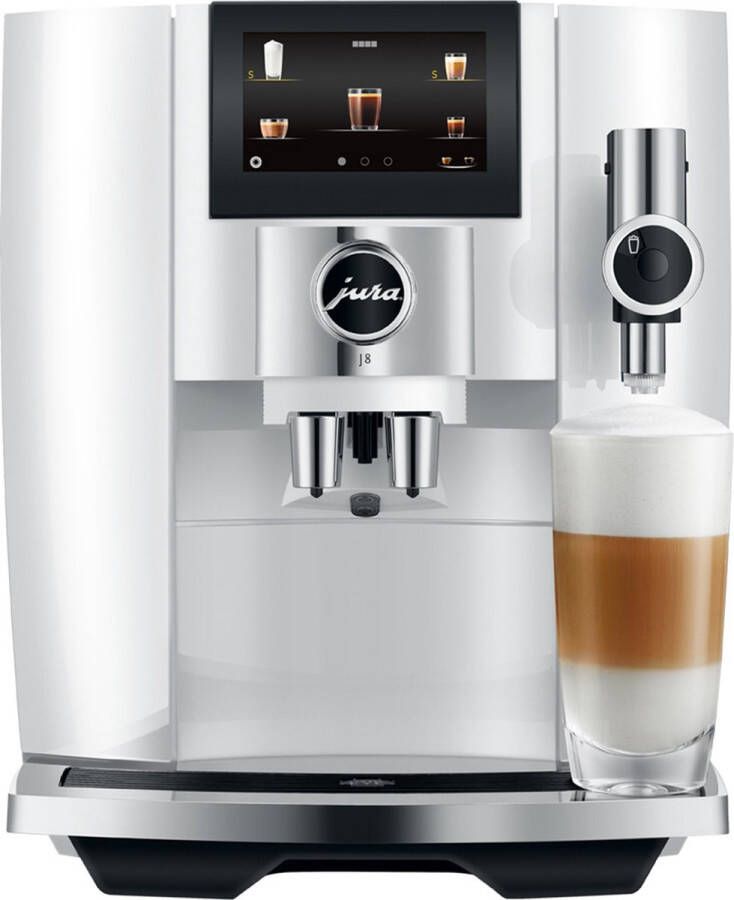 JURA J8 Volautomatische espressomachine Piano White