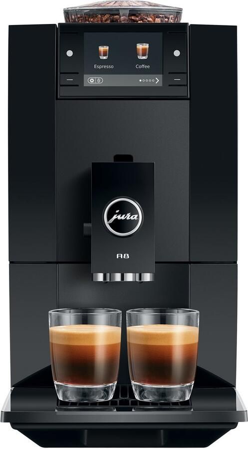 JURA A8 Piano Black (EA) Volautomatische koffiemachine