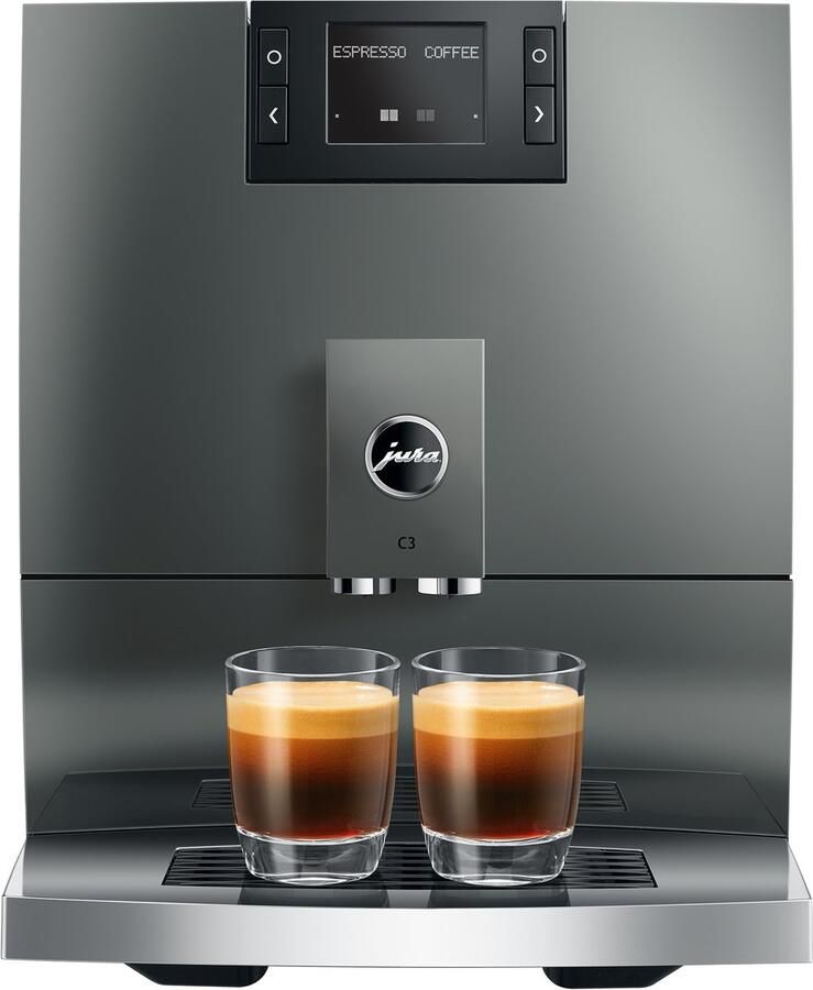 JURA C3 Piano Inox (EA) Volautomatische koffiemachine