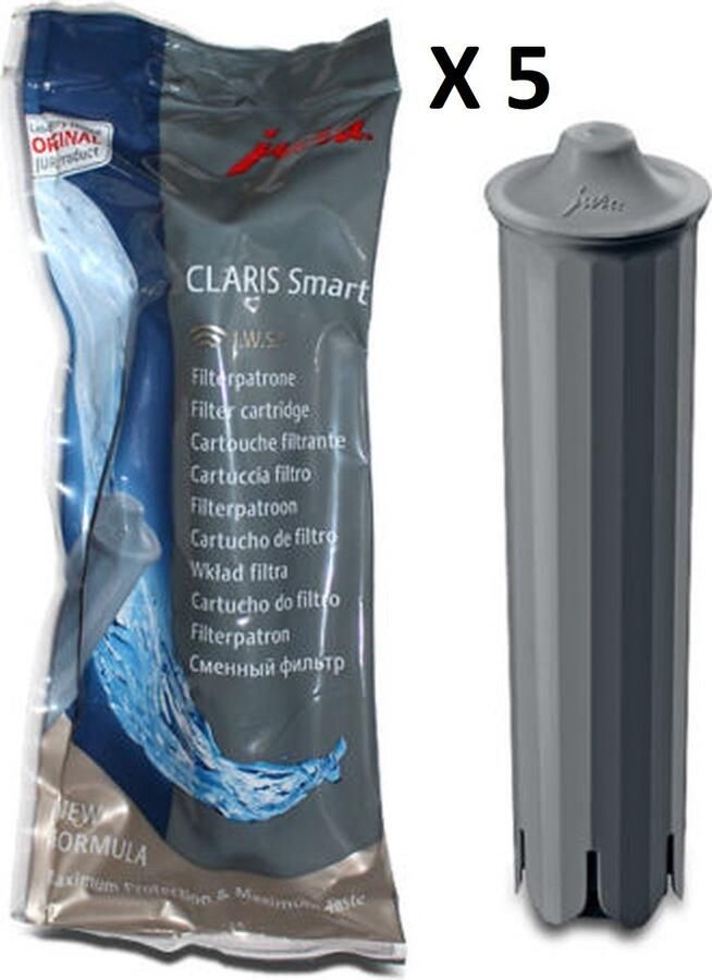 JURA CLARIS Smart+ Waterfilter voor koffiemachine 5 stuks