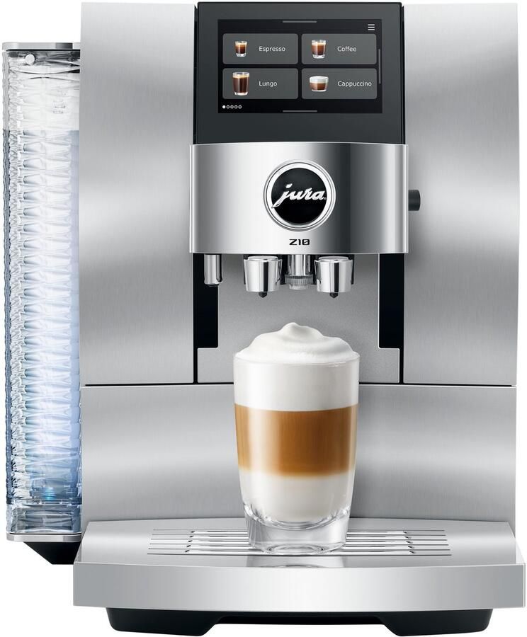 JURA Z10 Aluminium White (EB) Volautomatische espressomachine