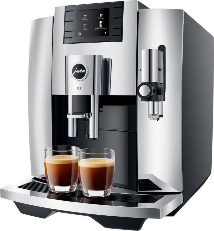 Jura Espresso E8 Chrome (EB) | Espressomachines | Keuken&Koken Koffie&Ontbijt | 7610917153633 - Foto 1