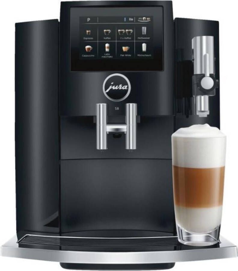 Jura Espresso S8 Zwart (EA) | Volautomatische espressomachines | Keuken&Koken Koffie&Ontbijt | 7610917153817