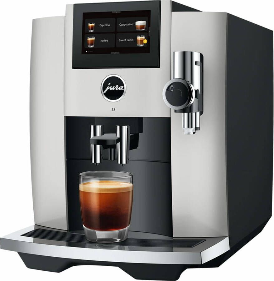 JURA volautomatische espressomachine S8 Platina (EB)