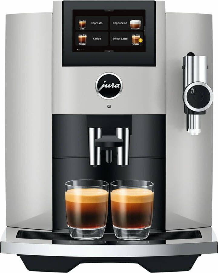 JURA volautomatische espressomachine S8 Platina (EB) - Foto 2