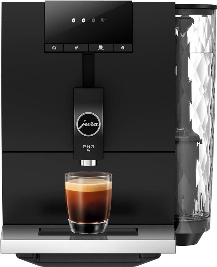 Jura Espresso ENA4 Full Metropolitan Zwart | Espressomachines | Keuken&Koken Koffie&Ontbijt | 7610917155019