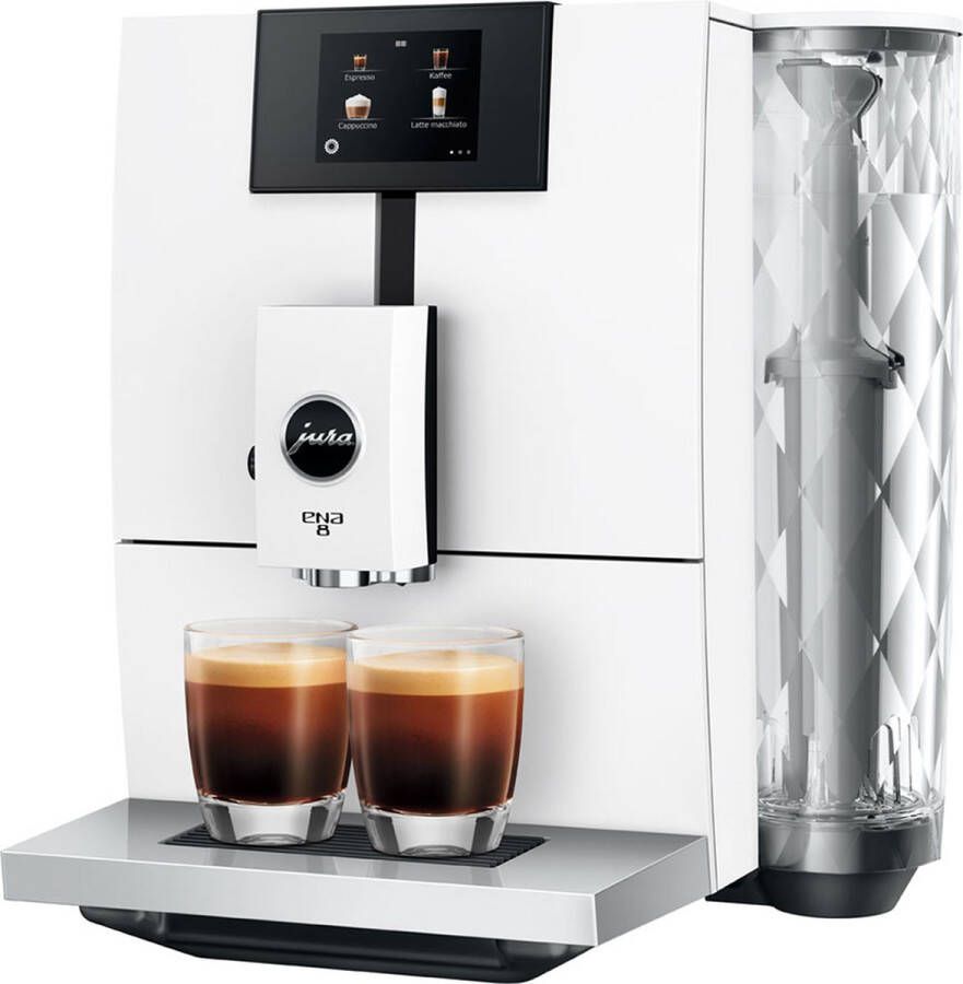 Jura Espresso ENA8 Touch Full Nordic Wit | Espressomachines | Keuken&Koken Koffie&Ontbijt | 7610917154913 - Foto 2