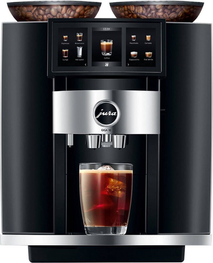 JURA GIGA 10 Diamond Black (EA) Volautomatische espressomachine