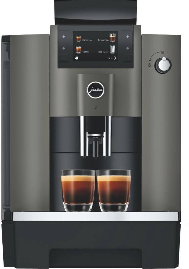 JURA Volautomatische espressomachine W4 Dark Inox (EA)