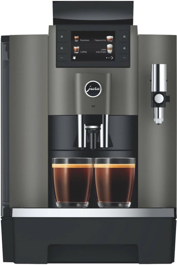 JURA W8 Professional Volautomaat Espressomachine Dark Inox