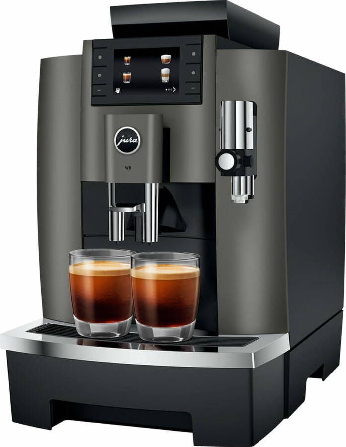 JURA W8 Professional Volautomaat Espressomachine Dark Inox