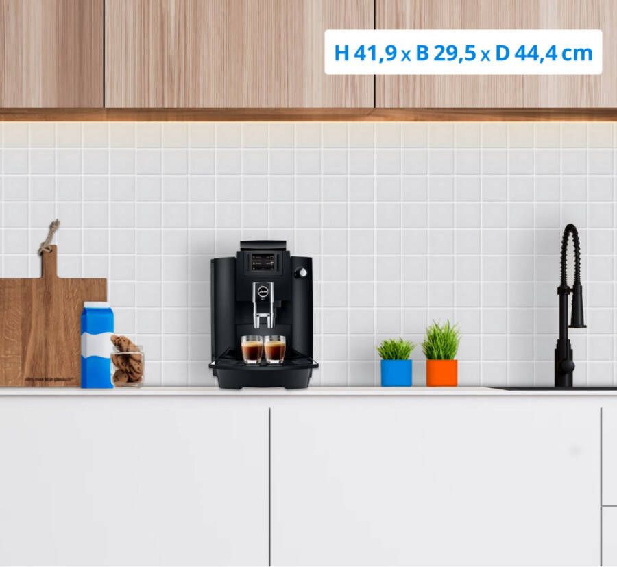 JURA WE6 Piano Black koffieapparaat Bonenmachine