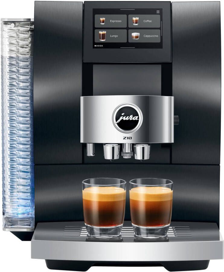 JURA Z10 Aluminium Black (EB) Volautomatische espressomachine