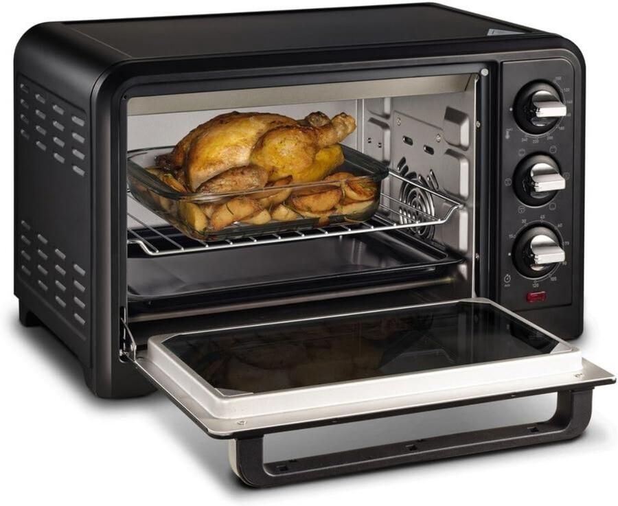 KAD Airfryer Oven Heteluchtoven Airfryer Oven Zwart 32cm x 47cm x 28cm - Foto 2