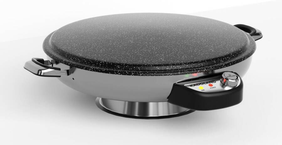 Kadoland Germany Fladenbacker Crêpe- en pannenkoekenmaker Sac Katmer Sac Ekmek Sac 2300 watt – Ø bakoppervlak 50 cm