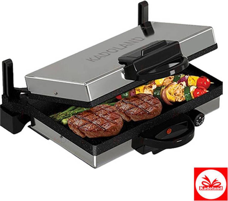 Kadoland Lahmacun ve Bazlama Machine Multi Grill Contact Grill