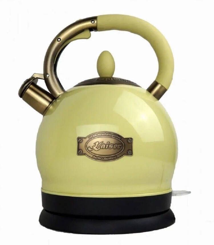 Kaiser waterkoker Empire WK 2000 ElfEm Exclusief Retro Waterkoker Controle LED 2L 1800 W