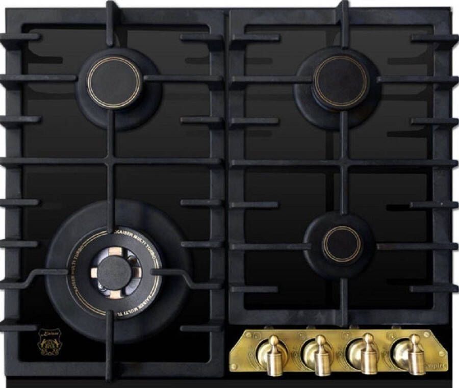 Kaiser gaskookplaat KCG 6335 Em 60cm retro inbouwkookplaat