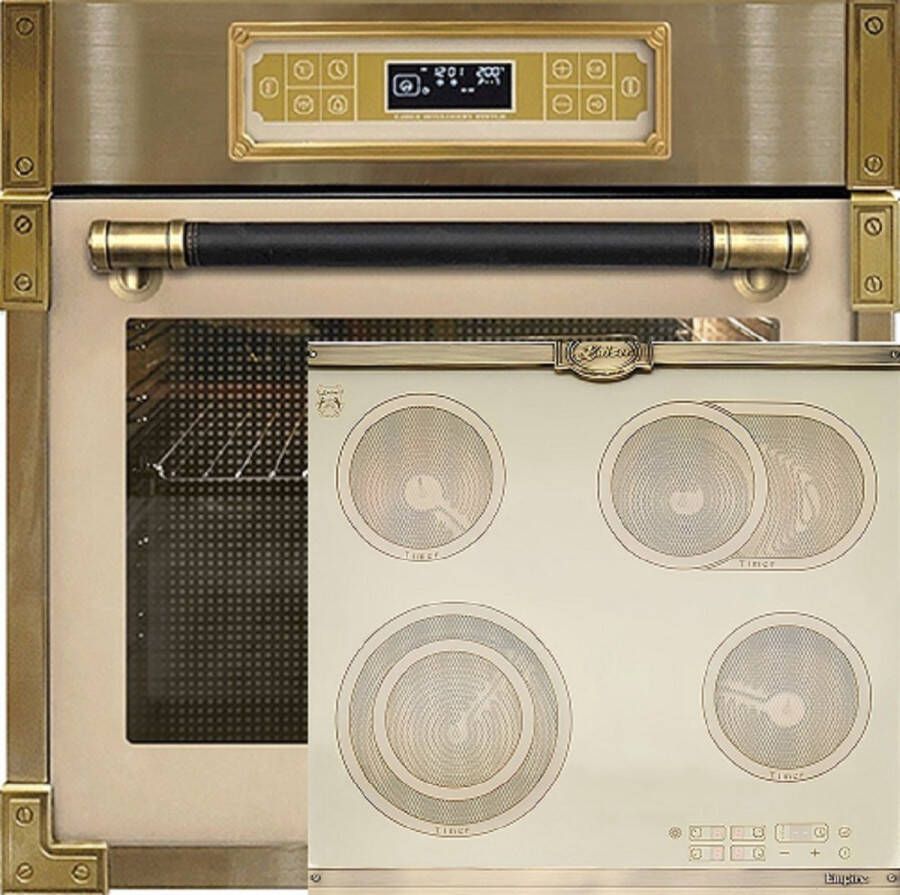 Kaiser inbouwoven EH 6726 ElfAD 60 cm+KCT 6185 ElfEm inbowelektrische kookplaat 60 cm