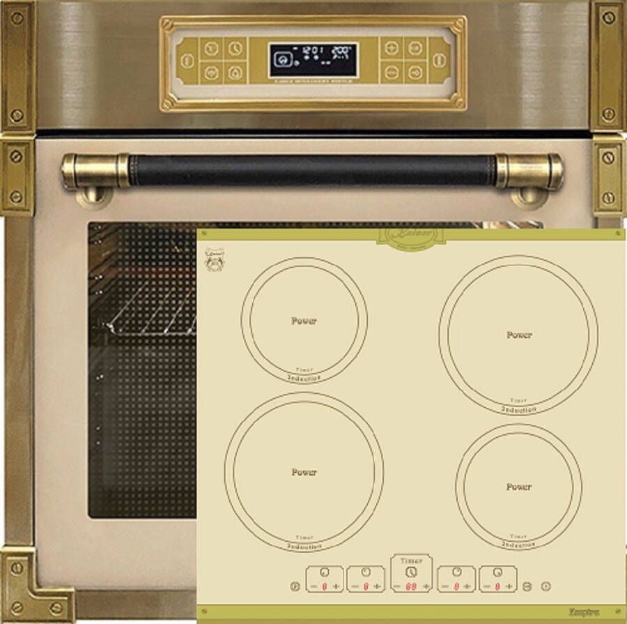 Kaiser inbouwoven EH 6726 ElfAD 80L 60 cm+KCT 6195 IElfEm inductiekookplaat 60cm