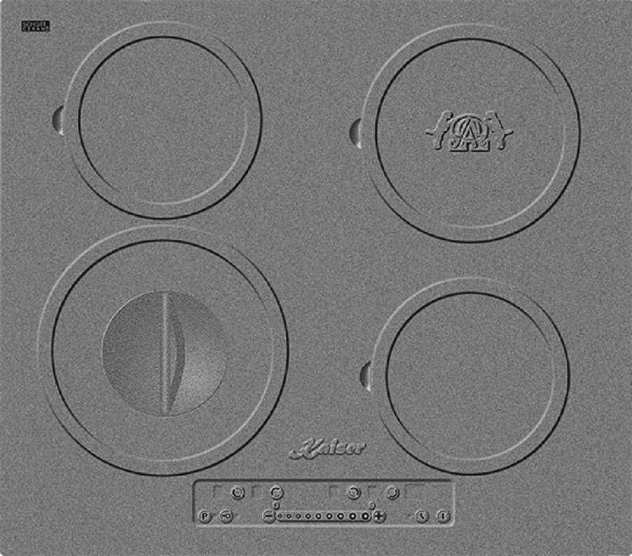 Kaiser inductiekookplaat KCT 6705 I Herd Kookplaat 60 cm ingebouwde kookplaat 4 kookzones