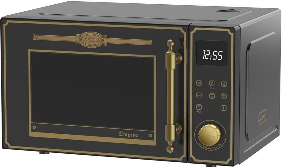 Kaiser magnetron Empire M 2530 Em Retro- retro magnetron 25L Magnetron met convectiegrill 25 functies