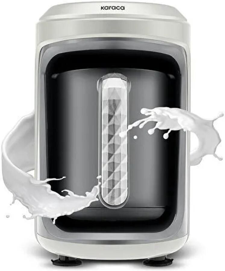 KARACA Hatir Hups Quartz Turkse Koffiemachine – 735W – 5 Kopjes – Melkkoffie & Warme Chocolade – Crème