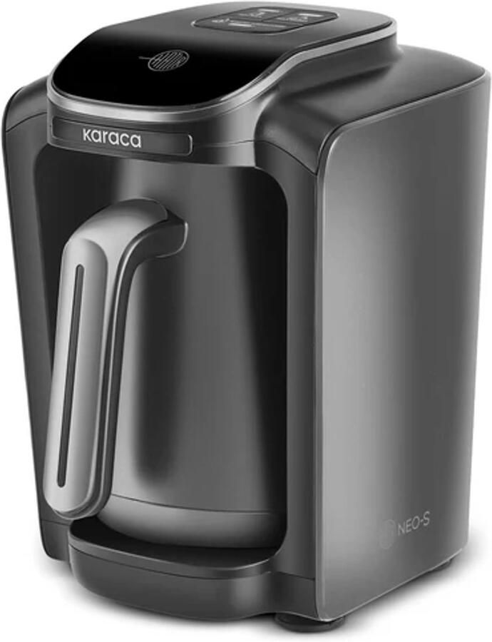 KARACA Hatir Neo Turkse Koffiemachine met Melk – Space Grey – 1-5 Kopjes – Automatisch – Elektrische Cezve – Kozde Functie – Overkookbeveiliging