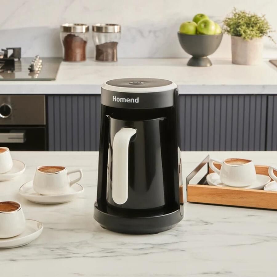 KARACA Homend Pottoman 1818 Turkse Koffiemachine – 300 ml – 5 Kopjes – 480W – Automatische Uitschakeling