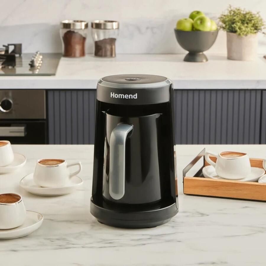 KARACA Homend Pottoman 1818 Turkse Koffiemachine – 300 ml – Tot 5 Kopjes – 480W – Automatische Temperatuurregeling