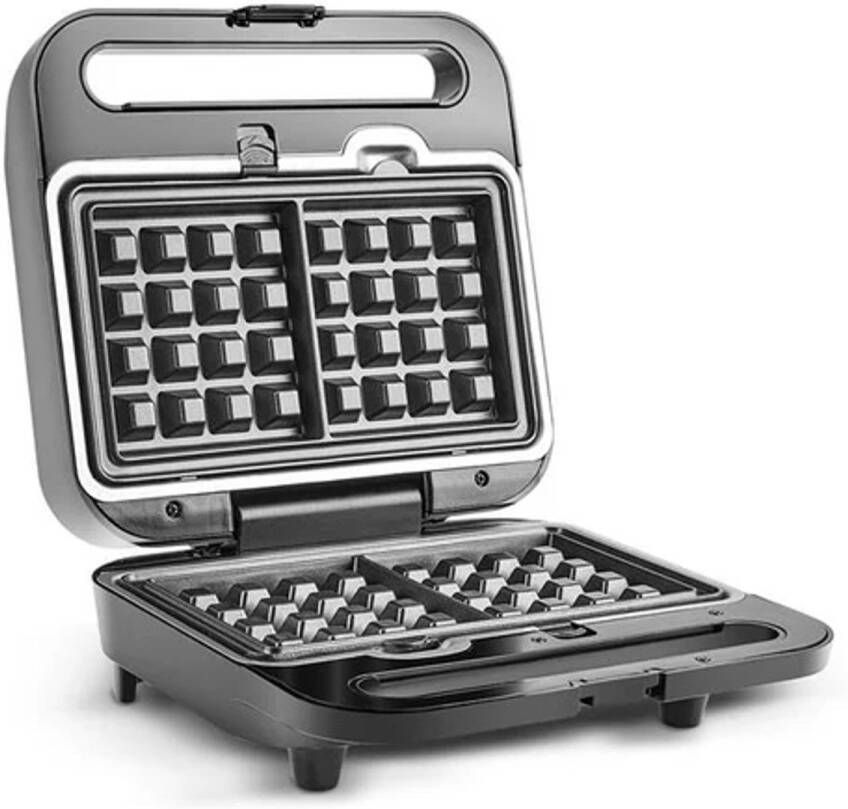 KARACA Tote – Sandwich- en Wafelmachine – 1000W – Zwart
