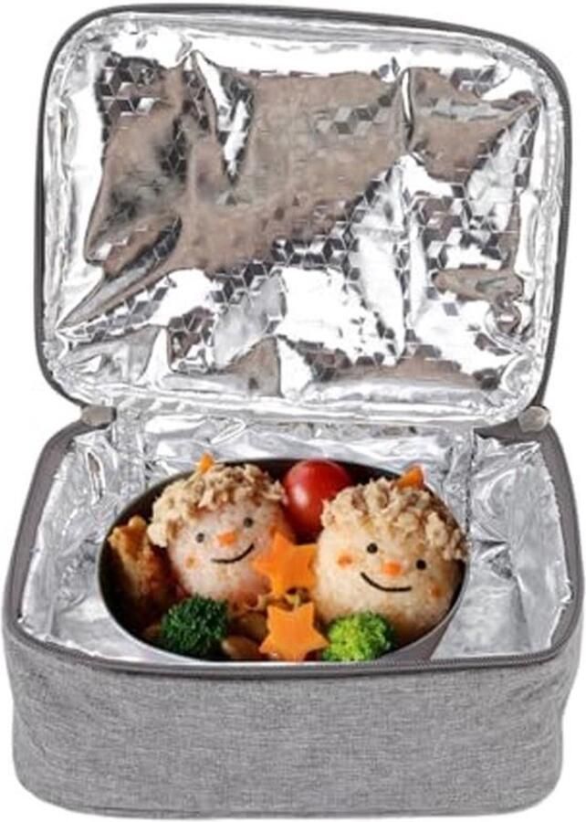 Karzo Draagbare Oven Draagbare Oven Tas USB Verwarmde Lunchdoos Elektrische Verwarmde Lunchdoos Draagbare Oven USB Verwarming Eenvoudig Schoon Oxford Katoen Materiaal Verwarmde Lunchdoos Voor Kantoor