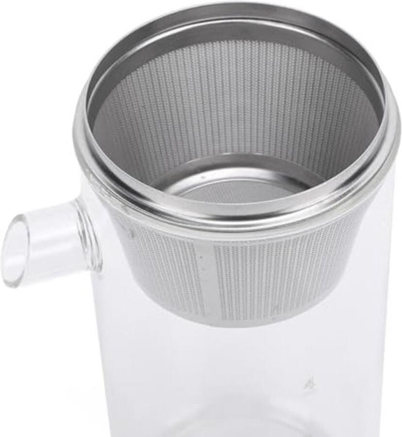 Karzo Druppel Koffiezetapparaat Verstelbare Snelheid Draagbare Eenvoudige Opruiming 400 Ml Hoog Borosilicaat Glas Ijs Ijskoud Koud Brouwsel Gladde Dripper Langzaam Roestvrij Staal