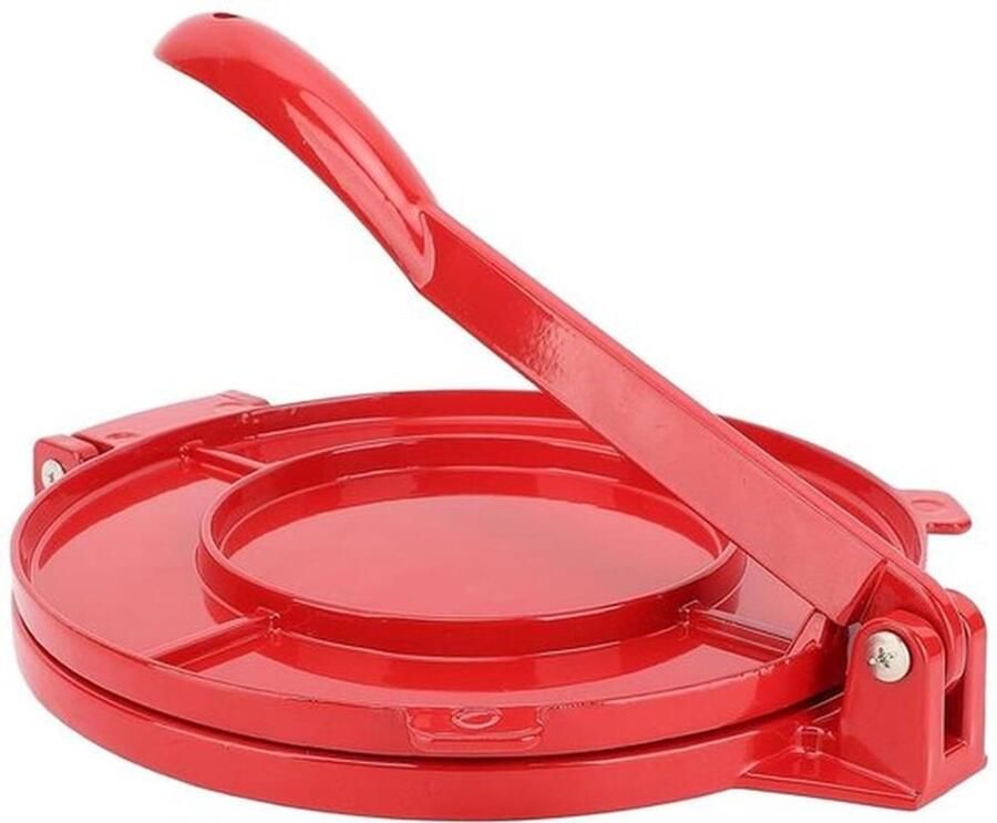 Karzo Handmatige Tortilla Pers 9.8 Inch Aluminiumlegering Deeg Persmachine voor Tortilla's en Pizza Tortilla Maker