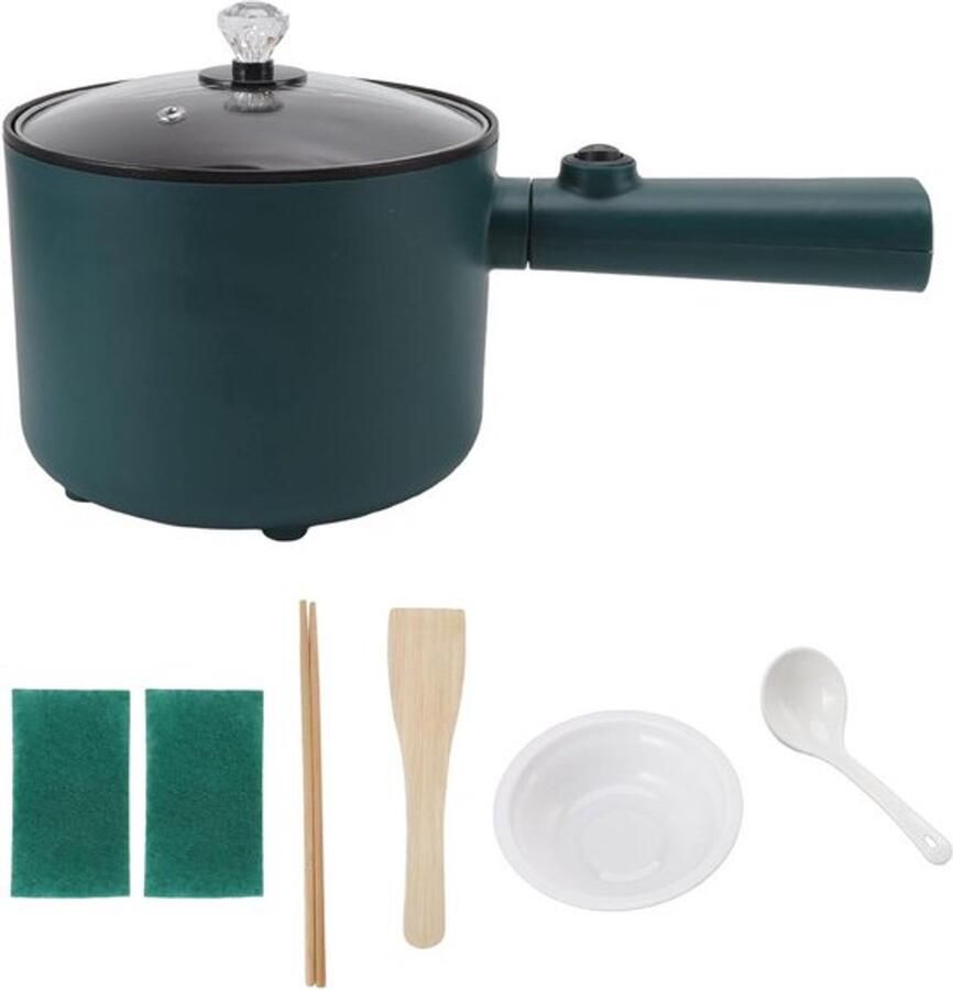 Karzo Hotpot Pan Elektrische Hotpot Kookpot Groen