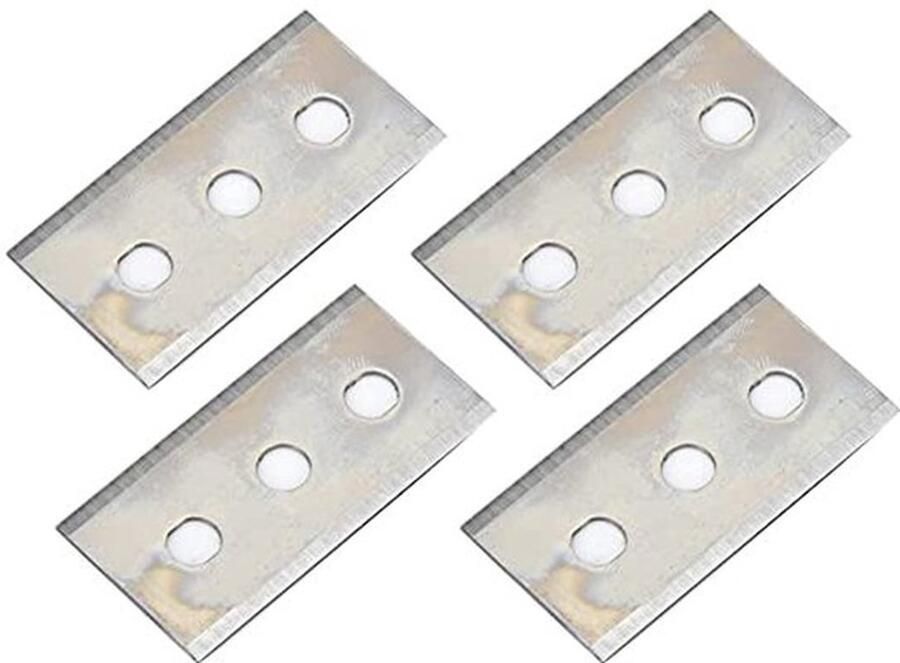 Karzo Leren Schiller Snijder 4 Maten Rollen Dubbelzijdig Drieling Industrieel Mes Aluminium Schilmes