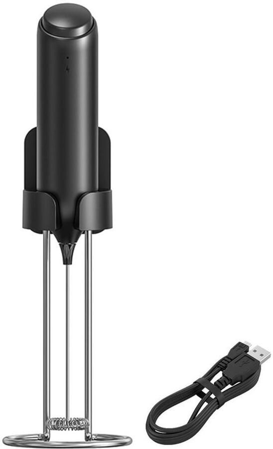 Karzo Oplaadbare Melkfrother WH-100 Met USB-C Laadstation