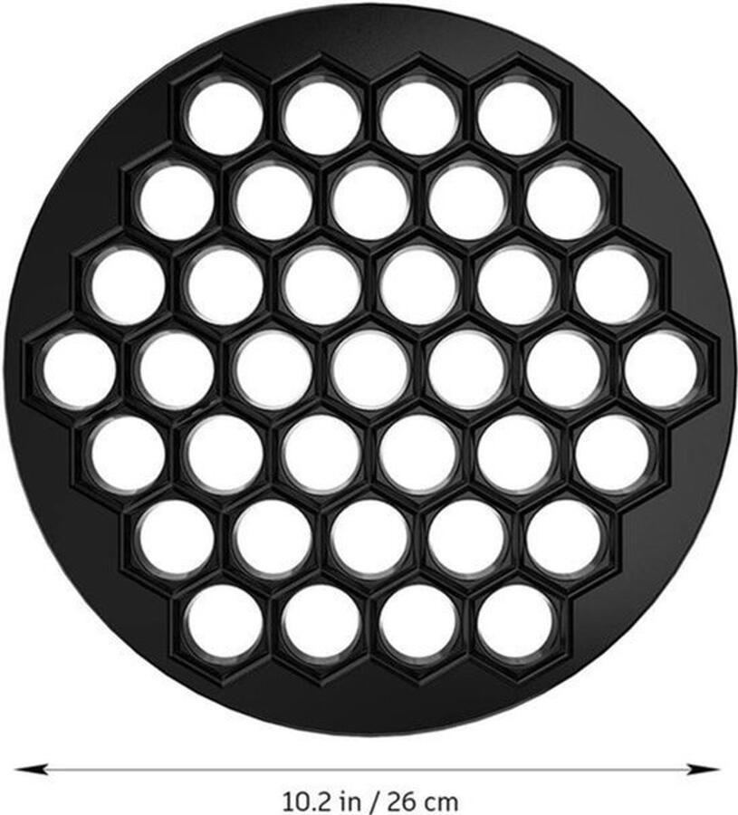 Karzo Ravioli Maker Knoopvorm Pelmeni Metalen vorm Knoedelmaker Siberische machine 37 gaten