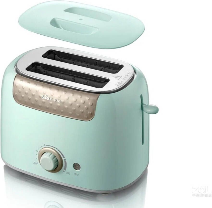 Rumi Broodrooster 4 sneden lange sleuf Dubbele ovenfunctie instelbare roostergraad ontdooien Compact en Stijlvol roosteren opwarmen 1.400 Watt opzetstuk voor broodjes kruimellade centrering voor broodschijven